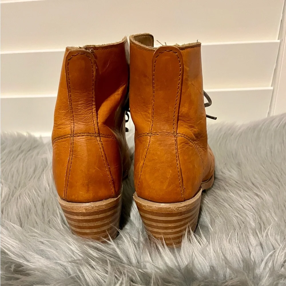 Red Wing Clara Tan Leather Ankle Boots, Women’s US size 8.5 - Picture 4 of 15